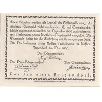 20 Heller Kritzendorf