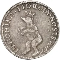 1/3 Thaler - John George II, Victor Amadeus, William, Charles William and Emanuel Lebrecht