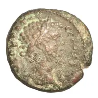 Æ19 - Septimius Severus and Abgar VIII Edessa