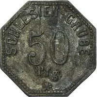 50 Pfennig - Schlesiengrube