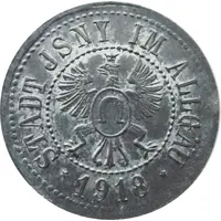 50 Pfennig - Isny im Allgäu