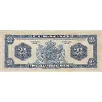 2 1/2 Gulden Muntbiljet