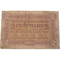 2 Mark Darlehnskasse Ost