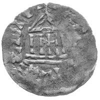 Denier - Gislebert Bruges, temple