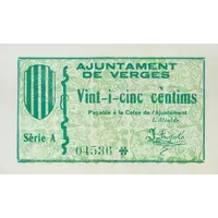 25 Céntimos Verges