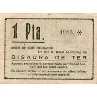 1 Peseta Bisaura de Ter