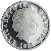 2 Dollars - Elizabeth II Blue angel fish