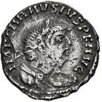 Denarius - Carausius RSR, Jointing hands