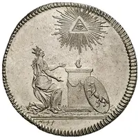 1 Ducat Peace, Silver pattern strike