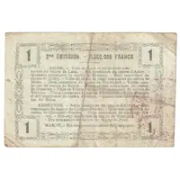 1 Franc Bon Régional des départements de l'Aisne [02], des Ardennes [08] and de la Marne [51]