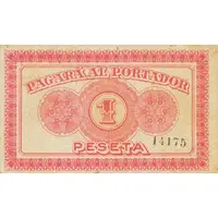 1 Peseta Caudete