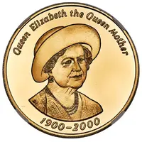 50 Pence - Elizabeth II Queen Mother