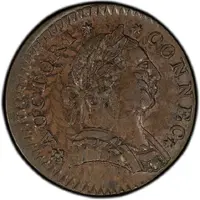 1/2 Penny - Copper 'Mailed Bust Right'