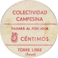 5 Céntimos Torre Libre