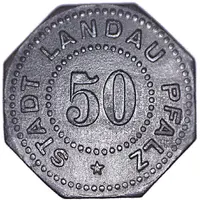 50 Pfennig - Landau