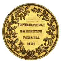 Medal - Jamaica International Exhibition
