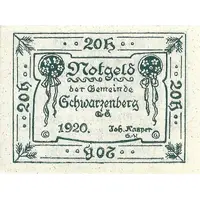 20 Heller Schwarzenberg