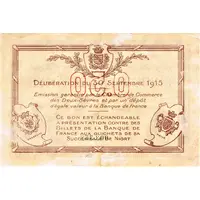 50 Centimes - Chambre de Commerce des Deux-Sèvres 79