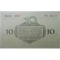 10 Korun Bodenbach-Tetschen