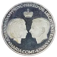 Medal - 1967 Marriage Johann Adam w. Maria