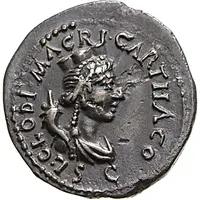 Denarius SICILIA, Carthage and Medusa