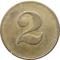 2 Pfennig - Freising Anton Schlüter Motorenfabrik