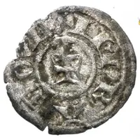 Denaro piccolo with T