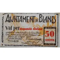 50 Céntimos Blanes
