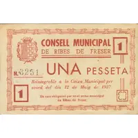 1 Peseta Ribes de Freser