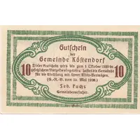 10 Heller Köstendorf