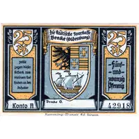 25 Pfennig Sparkasse