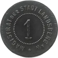 1 Pfennig - Landsberg an der Warthe