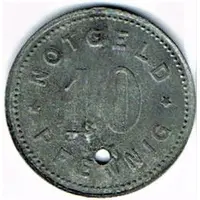 10 Pfennig - Abensberg