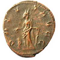 Antoninianus - Tetricus I SALVS AVGG - IMP TETRICVS PF AVG, Cologne