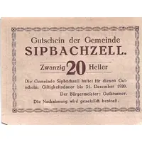 20 Heller Sipbachzell