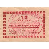 10 Céntimos Avinyó