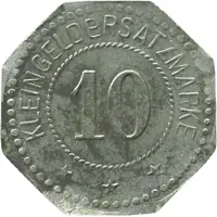 10 Pfennigs - Kripp am Rhein Kripper Lederfabrik