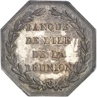 Jeton de la Banque de la Réunion - Napoléon III [974]
