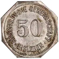 50 Pfennigs - Eisleben Mansfeldsche Gewerkschaft