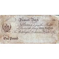 1 Pound Newark Bank