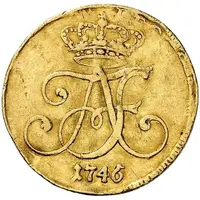 1⁄12 Thaler - Adolphus Frederick III Gold pattern strike