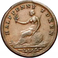 1/2 Penny Victoria Nobis Est