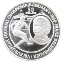 50 Dollars - Elizabeth II Franz Beckenbauer