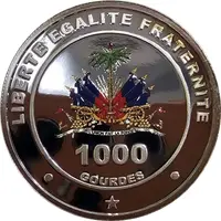1000 Gourdes Bank of the Republic of Haiti
