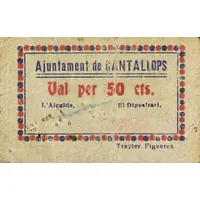 50 Céntimos Cantallops