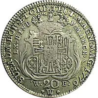 20 Kreuzers - Charles Alexander of Lothringen