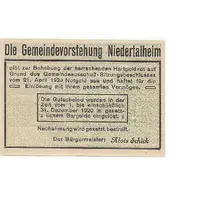 10 Heller Niedertalheim