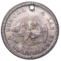 1 Sol - José Ballivián Miss Mercedes Coll - Monetary Medal