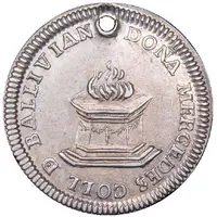 1 Sol - José Ballivián Miss Mercedes Coll - Monetary Medal