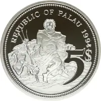 5 Dollars Ocean Scene